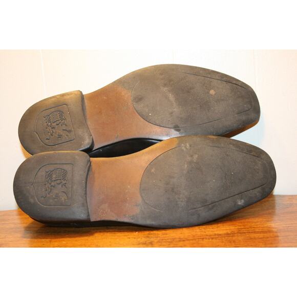 9.5 MENS DRESSY LOAFERS,men leather loafers 9.5,9.5 loafers,mens leather loafers main image 7